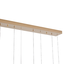 Jonah Iron & Crystal LED 6 Light Pendant